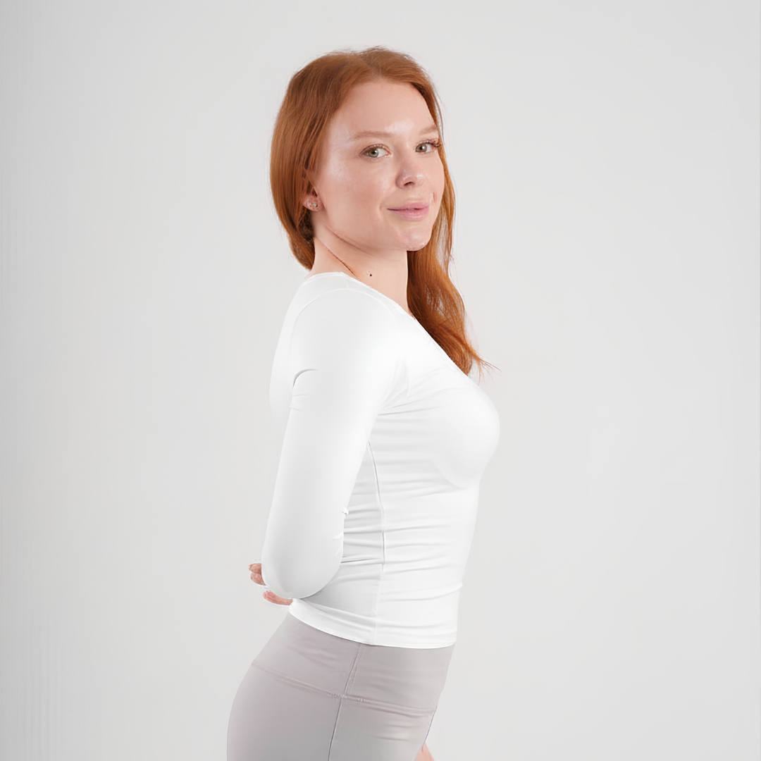 Dual-Layer Long Sleeve Top