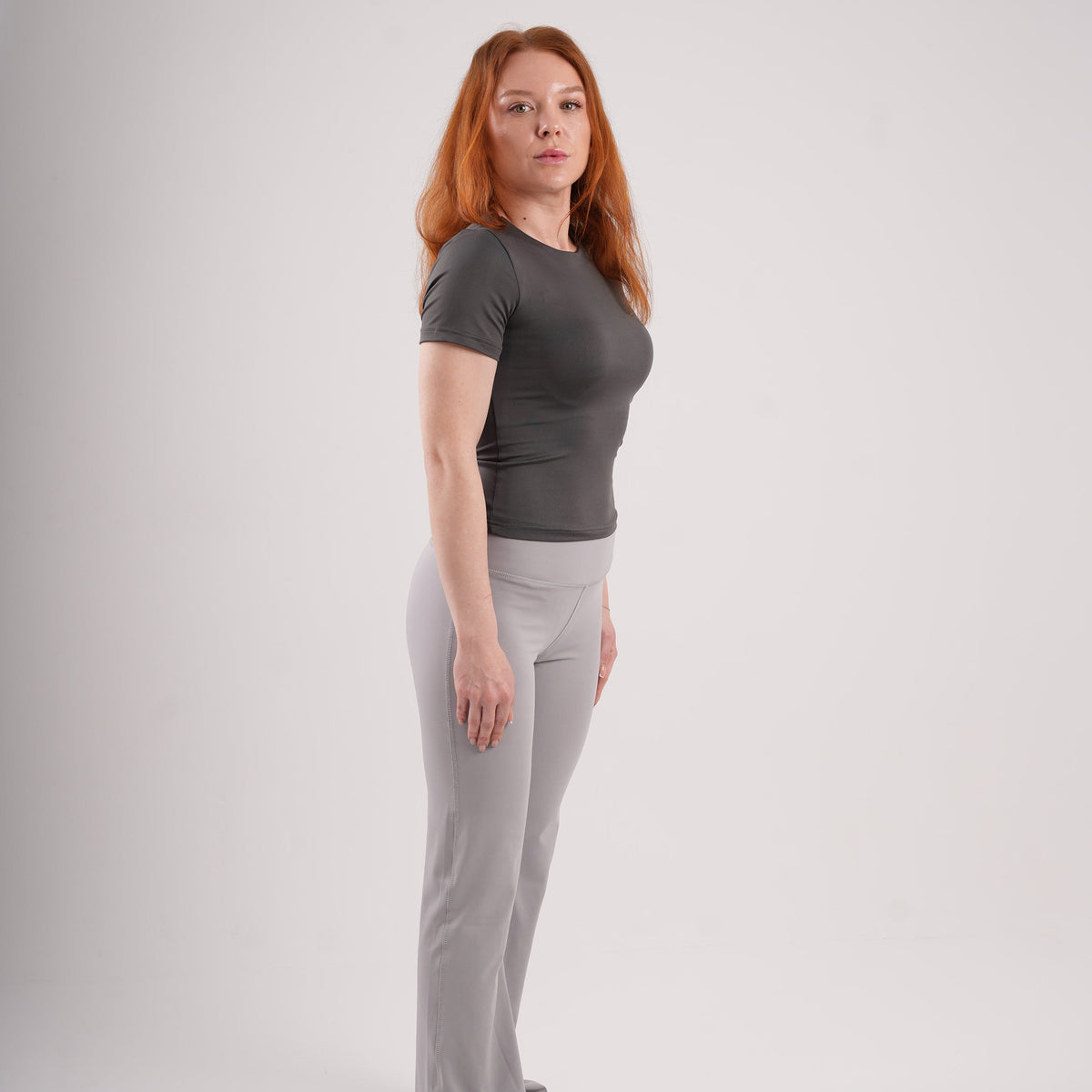 Dual-Layer Short Sleeve Top