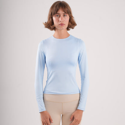Dual-Layer Long Sleeve Top