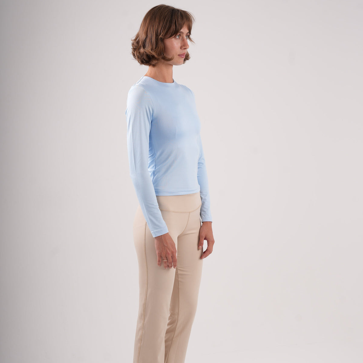 Dual-Layer Long Sleeve Top