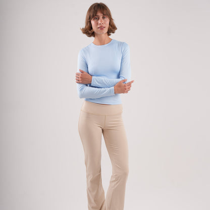 Dual-Layer Long Sleeve Top