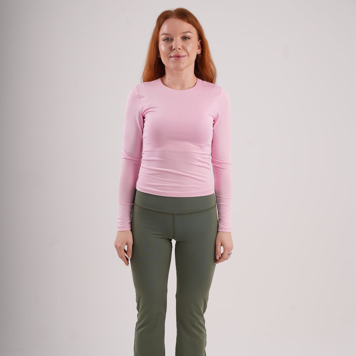 Dual-Layer Long Sleeve Top