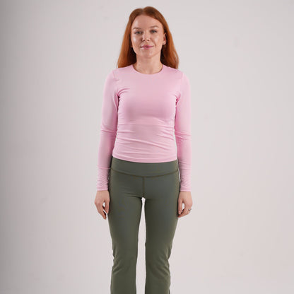 Dual-Layer Long Sleeve Top