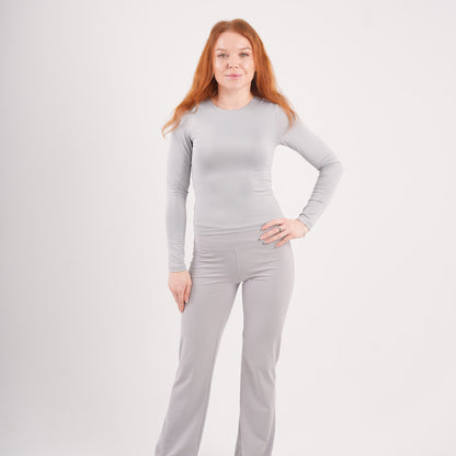 Dual-Layer Long Sleeve Top